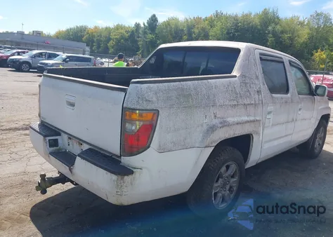 2007 Honda Ridgeline Rtx z USA, uszkodzony, nr VIN 2HJYK16347H509000